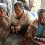 Ladies knitting